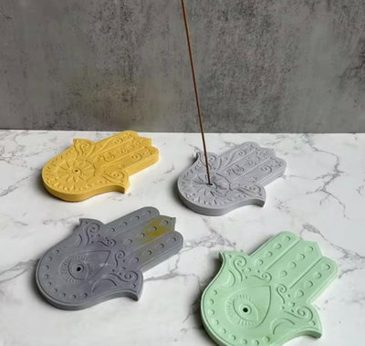 Molde de Silicona Doble Mano de Fátima 2365 YESO CEMENTO