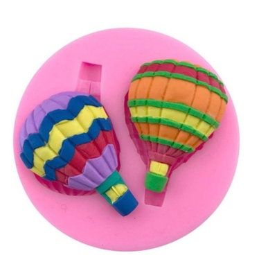 Molde de Silicona Globos Aerostáticos x2