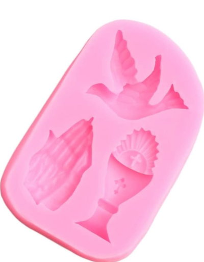 Molde de Silicona Comunión REPOSTERIA DECORACION