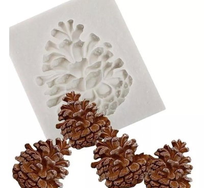 Molde de Silicona Piña Árbol Navidad REPOSTERIA DECORACION NAVIDAD