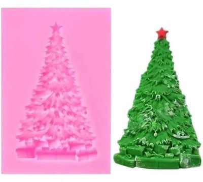 Molde de Silicona Pino Navidad REPOSTERIA DECORACION