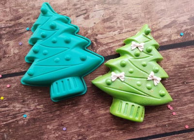 Molde de Silicona Pino Arbolito de Navidad