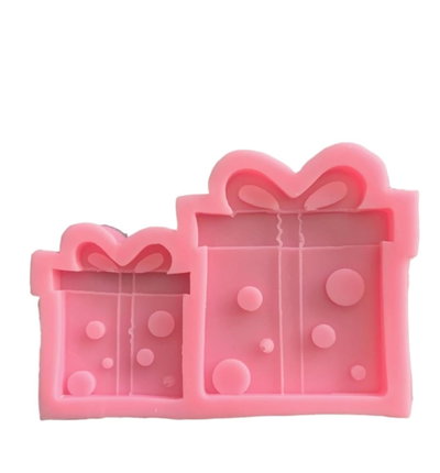 Molde de Silicona Caja de Regalo