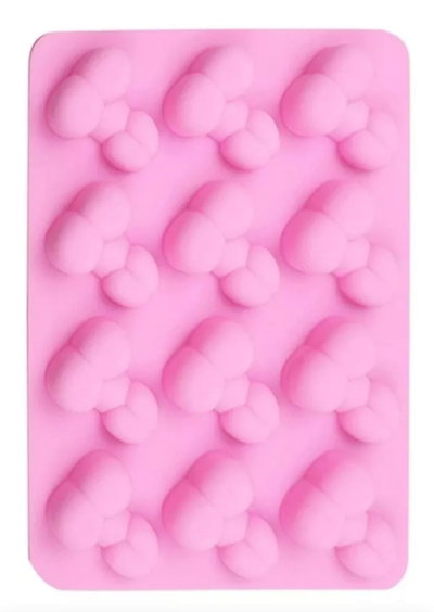 Molde de Silicona  Mini Pene Erótico REPOSTERIA DECORACION