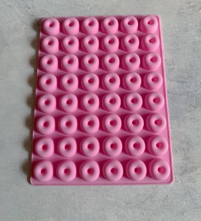 Molde Silicona MINI DONAS x48 REPOSTERIA DECORACION