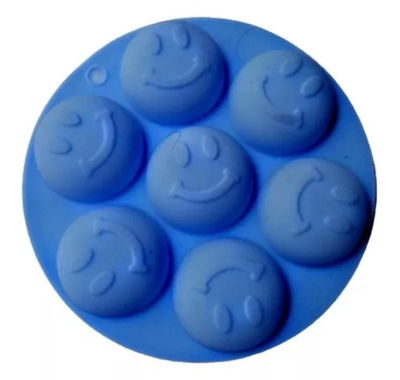 Molde silicona Emoji 