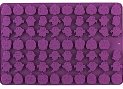 Molde de Silicona Halloween x 69 Cavidades DECORACION REPOSTERIA
