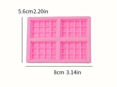 Molde de Silicona Mini Chocolate .DECORACION RESPOSTERIA932