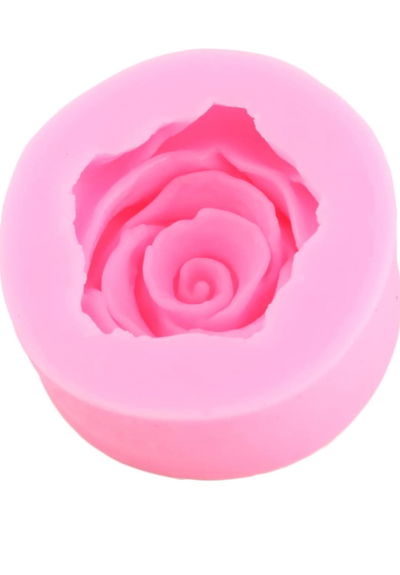 Molde de Silicona Rosa de 5 Pétalos 337 DECORACION REPOSTERIA VELA
