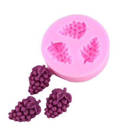 Molde de Silicona Uva Mini  REPOSTERIA DECORACION