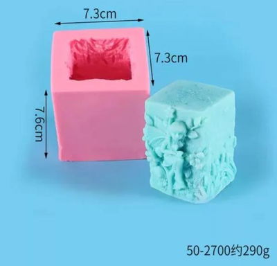 Molde de Silicona Hada 2556 VELA YESO RESINA
