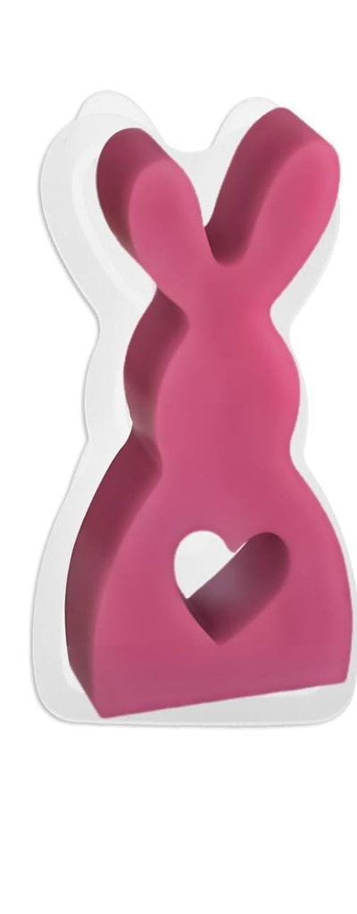 PASCUA Molde de Silicona Conejo 3624 VELA YESO CEMENTO