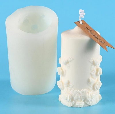 Molde de Silicona  Velon VELA YESO CEMENTO I5