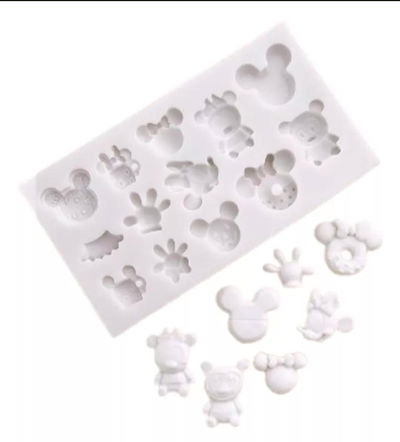 Molde de Silicona Disney Variados 3133 REPOSTERIA DECORACION