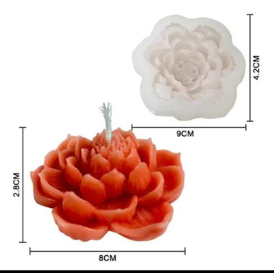 Molde de Silicona FLOR de LOTO 3528