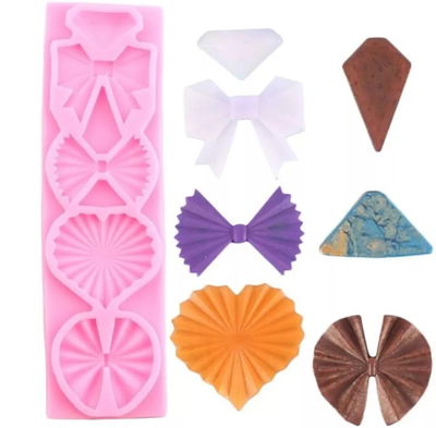 Molde de Silicona MoñosX6  REPOSTERIA DECORACION