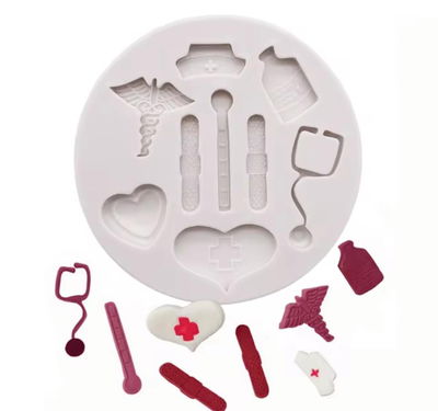 Molde de Silicona Médico REPOSTERIA DECORACION