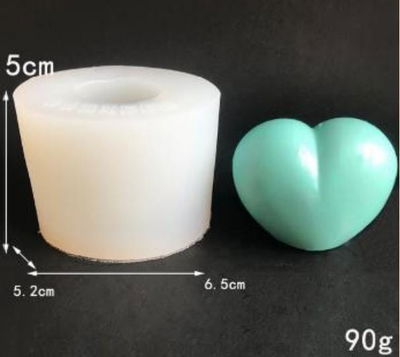 Molde silicona CORAZON A7