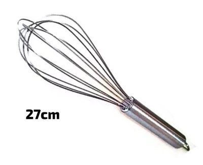 Batidor De Alambre Manual Acero Inoxidable Reposteria40, 30 cm y 25cm REPOSTERIA