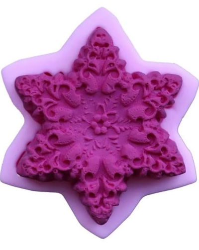 Molde Silicona COPO DE NIEVE - FROZEN   j7