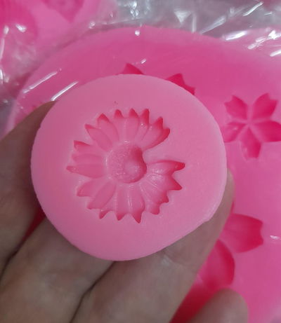 Molde de Silicona MARGARITA PEQUEÑA SIN UN PETALO