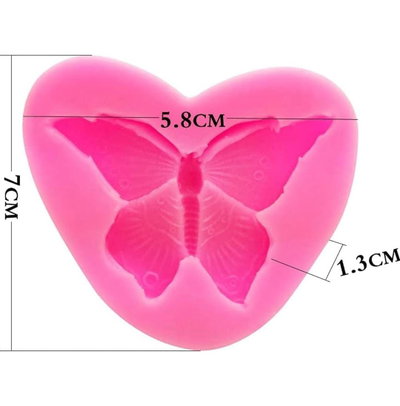 Molde de Silicona Mariposa x 1 3d REPOSTERIA DECORACION