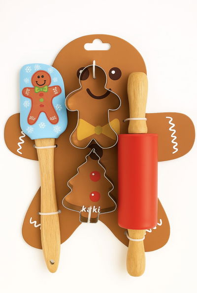 Set Navideño Pastelería Jengibre 
