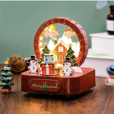 Navidad Rompecabezas 3 D Musical 