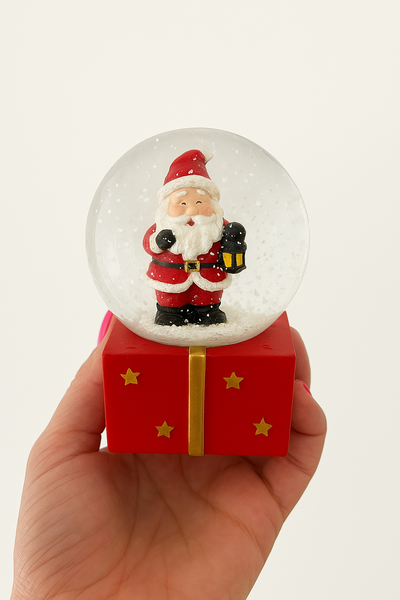 Esfera Bola de Nieve Navideña Papá Noel NAVIDAD DECORACION Y15.1