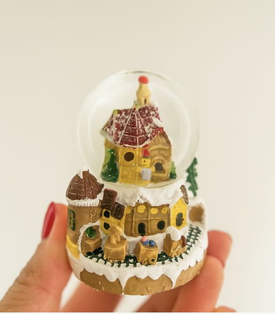 Navidad Esfera de Nieve “Villa Navideña”