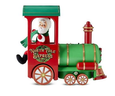 Navidad Tren de Santa Animado NORTH POLE EXPRESS NAVIDAD DECORACION