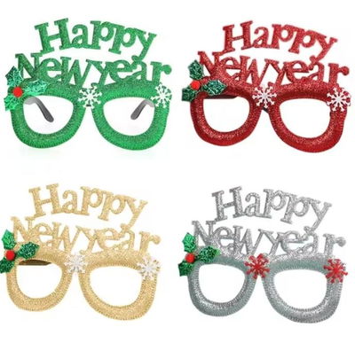 Navidad Lentes Happy New Year NAVIDAD COTILLON Y5.17