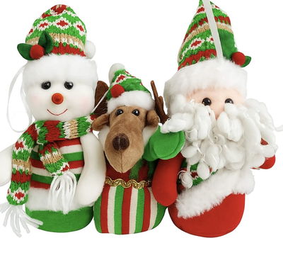 Navidad . Muñeco Hombre de Nieve, Papá Noél y Reno NAVIDAD DECOARACION