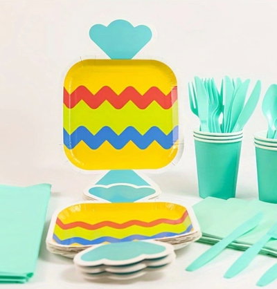 Cotillon Plato Caramelo x8   COTILLON DECORACION CUMPLEAÑOS