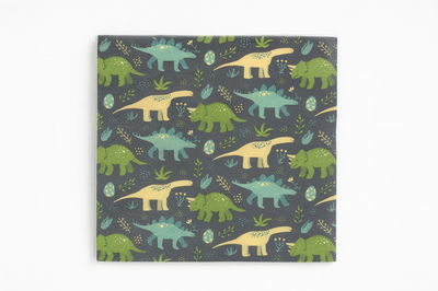 Cotillón Servilleta Dinosaurio x16 COTILLON CUMPLEAÑOS DECORACION