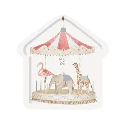 Cotillón Servilletas Circo Animales x 16 COTILLON CUMPLEAÑOS DECORACION