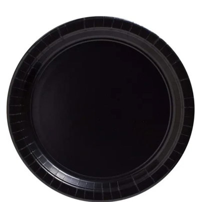 Cotillón Plato Grande Liso x10 18 cm COTILLON CUMPLEAÑOS DECORACION
