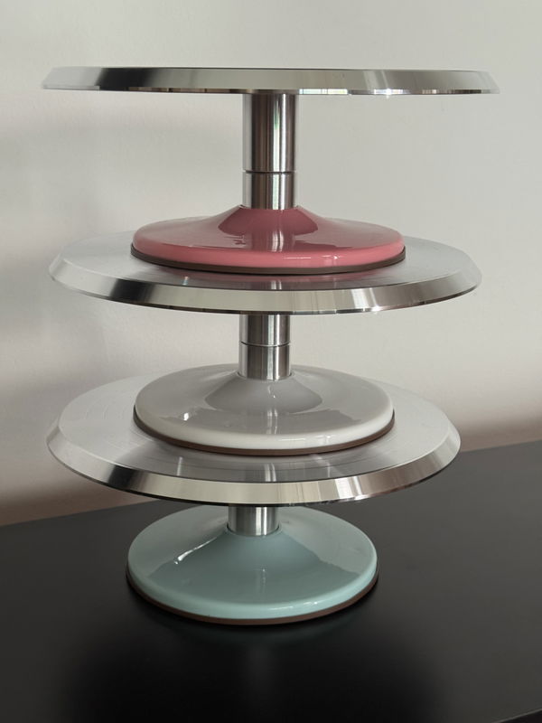 Plato Giratorio Aluminio  Y 30-1  REPOSTERIA DECORACION