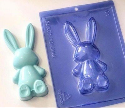 Placa de Conejo Huevo Chocolate 3D PORTO FORMA PASCUA CHOCOLATE