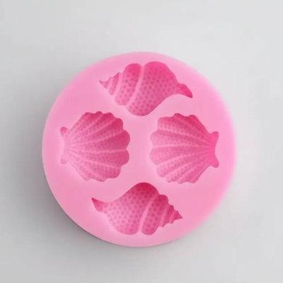 Molde de Silicona Caracoles x4 REPOSTERIA DECORACION PORCELANA FRIA