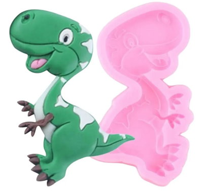 Molde de Dinosaurio REPOSTERIA DECORACION PORCELANA FRIA