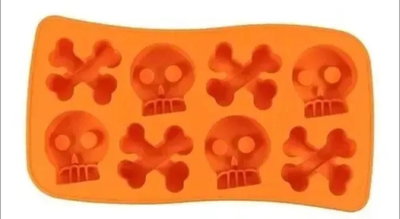 HALLOWEEN Molde de Silicona HUESOS Y CALAVERA RESPOSTERIA DECORACION