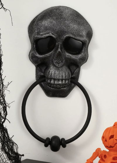 Halloween Timbre Calavera Sonido y Luz 