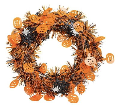 Halloween Corona Decorativa para Puerta 