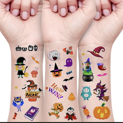 Halloween Tatuaje Temporal 