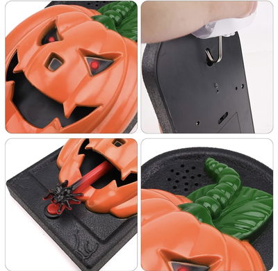 Halloween Timbre Calabaza Luz y Sonido 