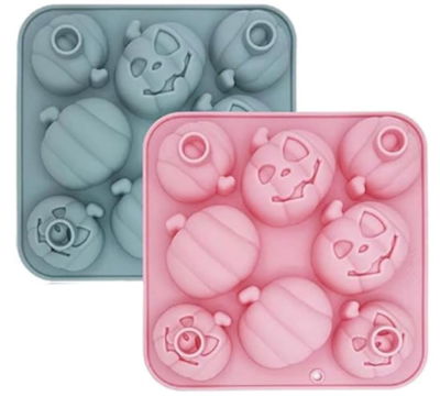 Molde Silicona Calabazas x8 REPOSTERIA DECORACION