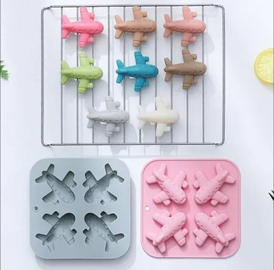 Molde de Silicona AVIONES REPOSTERÍA YESO VELA