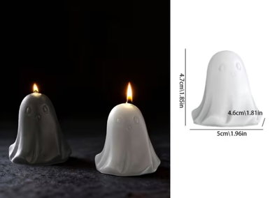 HALLOWEEN Molde de Silicona MINI FANTASMA