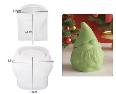 NAVIDAD Molde de Silicona GNOMO DUENDE 4095
